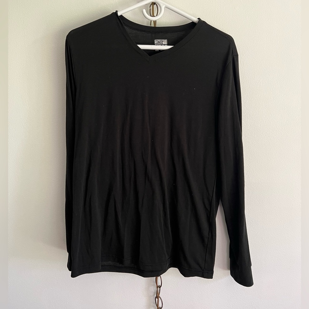 Black Athletic Long Sleeve
